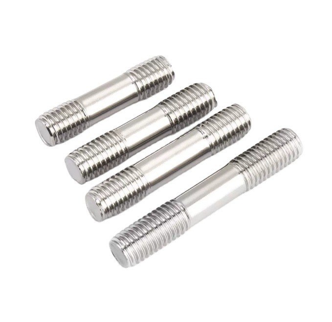 DIN Standard Zinc Finish Double boulon fileté Rod Stud Boulon pour les applications industrielles et M3 M4 M5 M6 M8 M10 M12 M16 M20