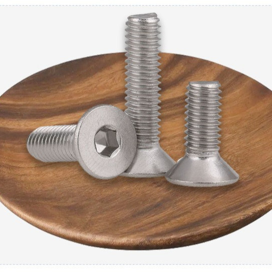 Finition par tranchage DIN Standard A2 en acier inoxydable Boulons de tête anti-enfoncement M2 M2.5 M3 M4 M5 M6 M8 M10 M12 pour la construction