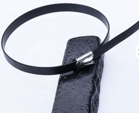 Les liens de câbles en acier inoxydable polyvalents en nylon ball lock SS201/SS304/SS316 100% QC approuvé pour une large gamme d'utilisations