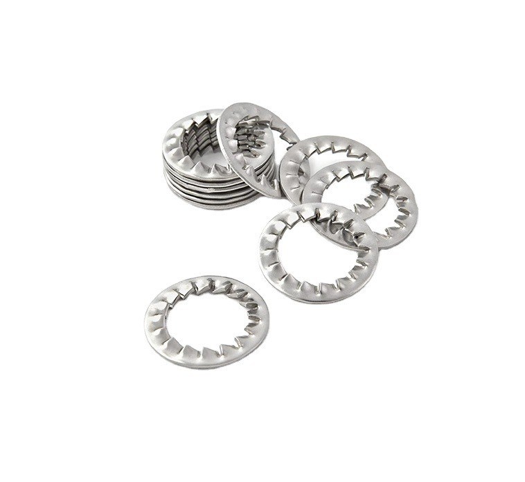 Laveuse à dents internes en acier inoxydable pour une durabilité accrue M6 M8 M10 M12M14 M16M18M20M22M24M27m30