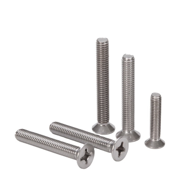 Écrou de machine à tête ovale en acier inoxydable 18-8 304 de qualité 8.8/10.9/12.9 SS304 SS316 1/4'-20 X 3' boulon