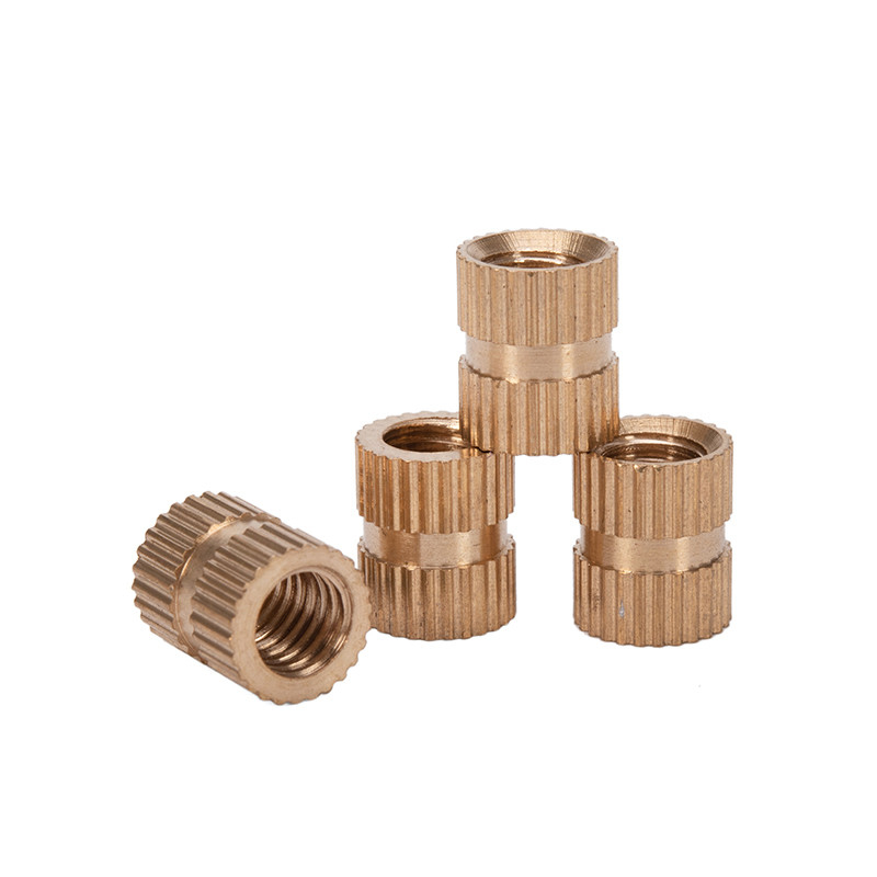 ANSI Standard Taille personnalisée Traitement de l'eau DIN Insert de noix de cuivre avec finition passivée dans le système de mesure métrique