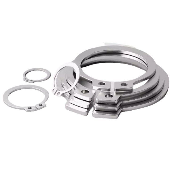 Rings de maintien en acier inoxydable standard DIN pour le circuit interne perforé M3M4M5M6M8M10M12M14M16M240M18M20M22M24M27