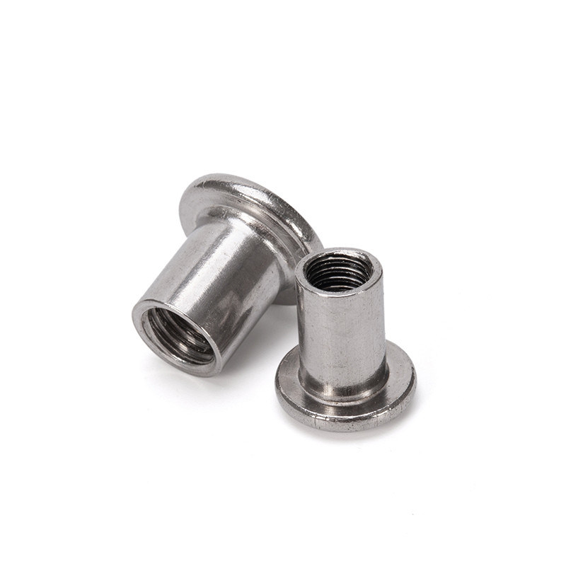 Finition de meubles plaquée au zinc Noix d'insertion Hex Socket Head Sleeve Nut Noix de tonneau Noix pour machines et équipements miniers