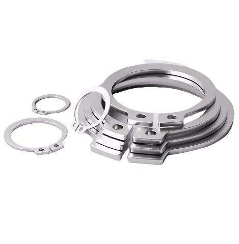 L'acier inoxydable Din471 anneau de retenue de coin pour différentes tailles M3M4M5M6M8M10M12M14M16M240M18M20M22M24M27 personnalisation