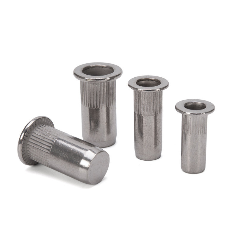 Applications polyvalentes Noix de rivet en acier inoxydable à haute résistance avec système de mesure standard et métrique DIN