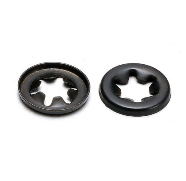 Traitement de l'eau ANSI/ASME Standard Spring Steel Starlock Washer Fast Lock Fixation sur l'arbre divisé avec une dent interne