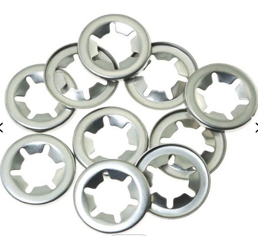 Finition simple M12 Starlock Washer Fermeture à dents interne pour la pince à roulement en acier inoxydable 304 et en acier au carbone standard JIS M12