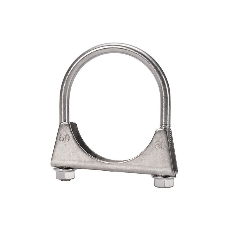 Système de mesure métrique standard JIS M8 M10 pince à gaz d'échappement U-bolt zinc plaqué à haute résistance à la corrosion