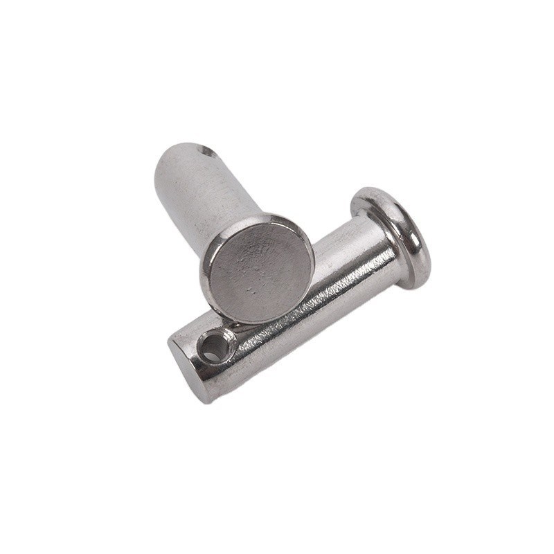 Durée de vie plus longue TiCN Finition épingle de clevis résistant à la corrosion avec des extrémités et une tête rainurées en acier inoxydable 304/316