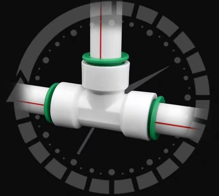 PPR raccords approvisionnement en eau support personnalisé ODM tête ronde coulée connecteur rapide pour la prise de tuyau connexion de l'eau