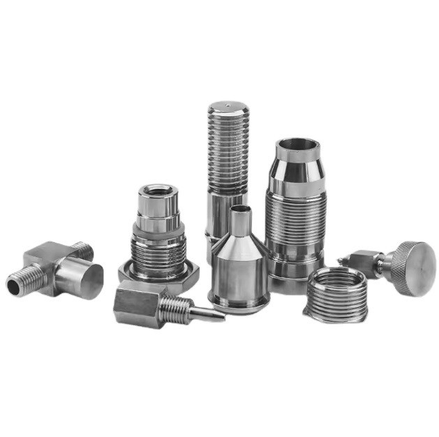 Bouchage d'acier inoxydable laiton aluminium plastique personnalisé CNC fraisage de précision tournant pièces d'usinage avec code tête carrée