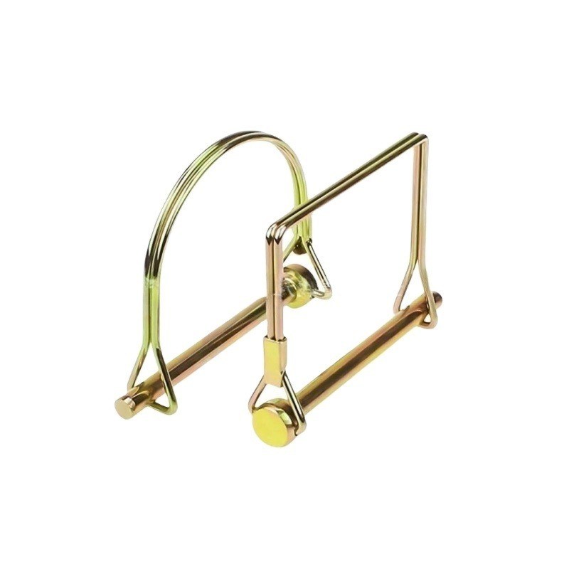 Finition d'oxyde de vapeur nitrure d'acier inoxydable Double fil de verrouillage de la broche de verrouillage de la broche de verrouillage de la broche de verrouillage de la broche de verrouillage de la broche de verrouillage de la broche de verrouillage M6 M8 M10