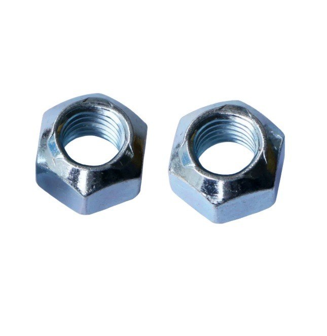 Noix de cône galvanisée en acier au carbone zinc jaune chromatée pour automobile Système de mesure métrique DIN980/ISO7042