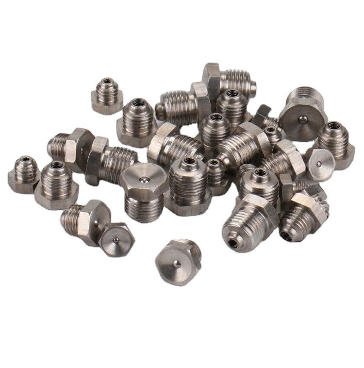 L'acier inoxydable SS304 Grease Nipple Fitting pour les lignes de tuyauterie Connect personnalisation de coulée avancée