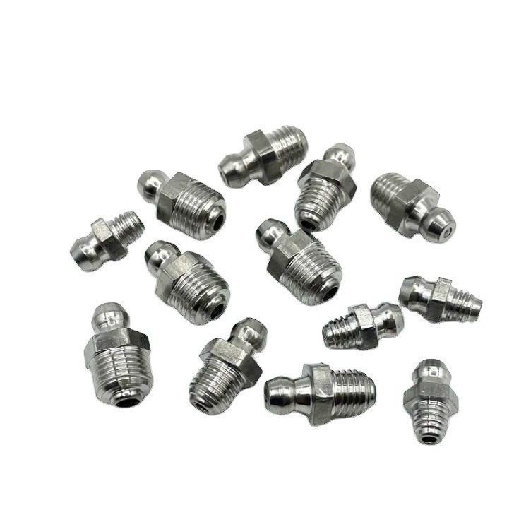 Taille personnalisée Blanc zinc enduit de graisse Nipple ajustement type droit pour les lignes de tuyauterie Connexion