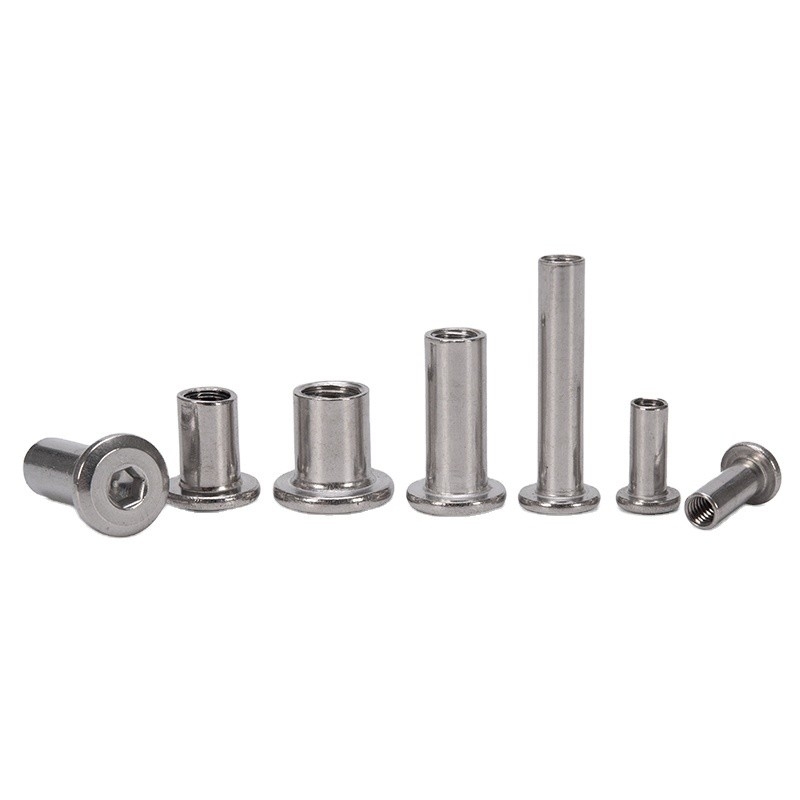 Taille de fil personnalisée M5 M6 M8 M10 M12 Tête de plaque 304 en acier inoxydable vis mâles et femelles pour applications industrielles