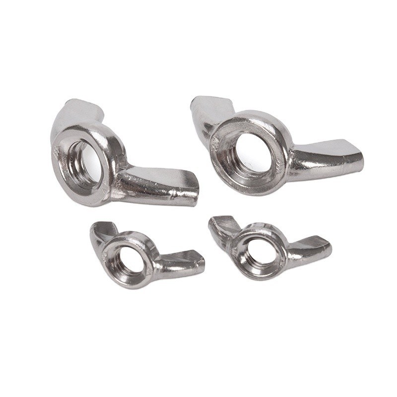 Norme ANSI/ASME compétitive M3 M4 M5 M6 M8 Noix d'aile en acier inoxydable pour les applications de santé