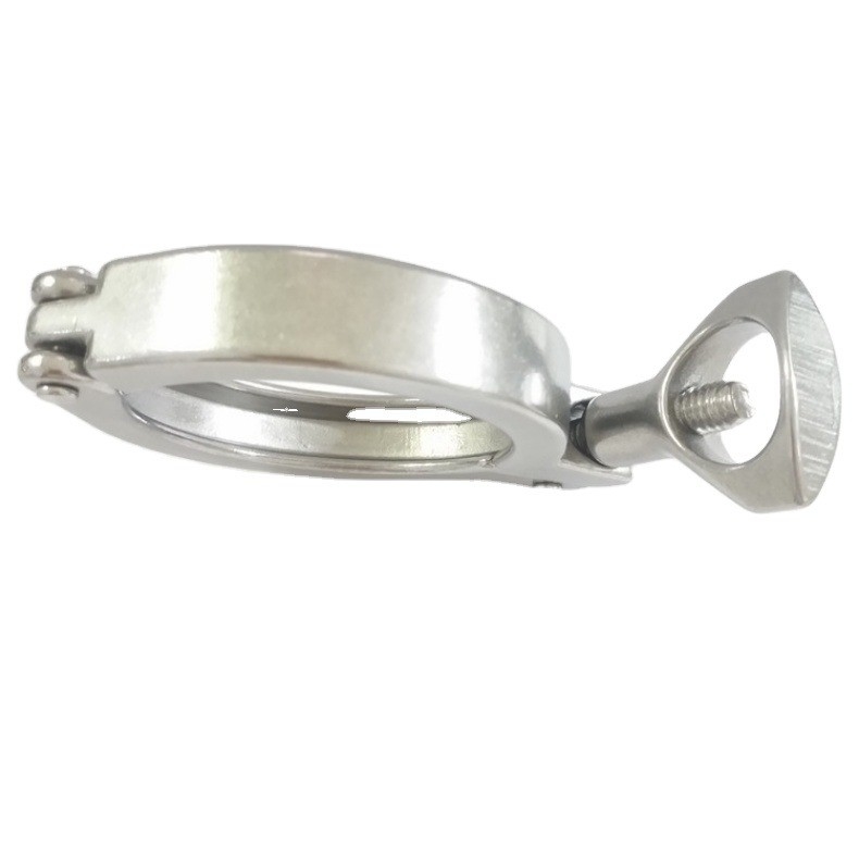 Casting Support personnalisé OBM 2 pouces de serrage de tuyaux sanitaires et joints pour les raccords de tri-serrage en acier inoxydable 304/316