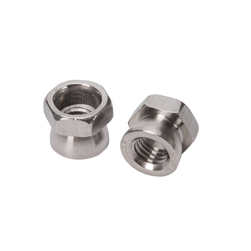 M6 Noir Oxyde Finition Anti-vol Noix en acier inoxydable 304 18-8 Twist Sécurité hexagonale Dépannage tamper à l'épreuve du cisaillement