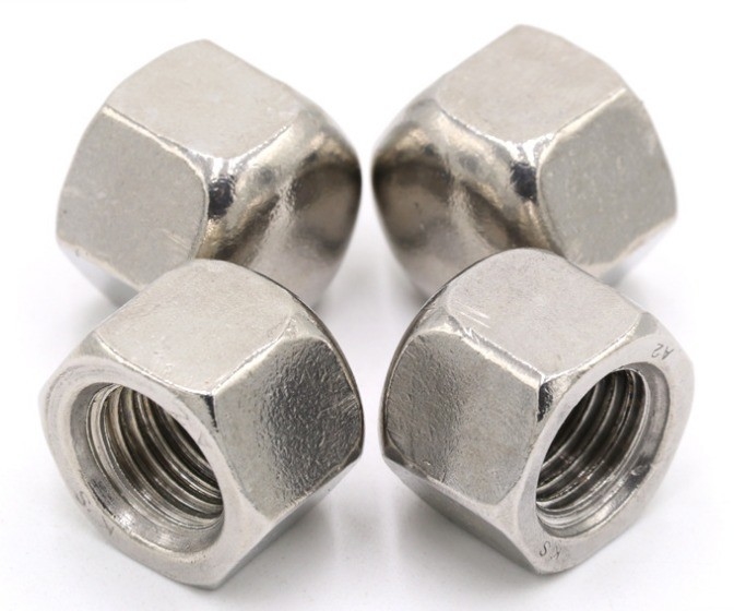 Système de mesure métrique A2-70 en acier inoxydable SS304 Noix hexagonale pour l'efficacité du traitement de l'eau à l'aide d'acier allié durable